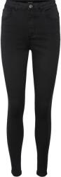 Vero Moda Дънки Vero Moda Women's High Rise Slim Fit Straight Leg Jeans - Black