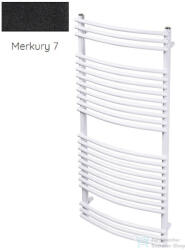 Radeco SONIA E A1-500/SLE 496x550 törölközőszárítós radiátor, MERKURY 7 (matt fekete) színben (Radeco_SONIA_E_A1_500_SLE_MERKURY7)