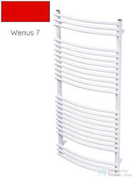 Radeco SONIA E A1-500/SLE 496x550 törölközőszárítós radiátor, WENUS 7 (piros) színben (Radeco_SONIA_E_A1_500_SLE_WENUS7)