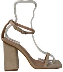 Chic Сандали Chic Women's Open Toe Block Heeled Sandal - Cream