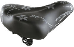 Selle Monte Grappa Nyereg 061 Happy Flowers Fekete/ezüst Minta 2