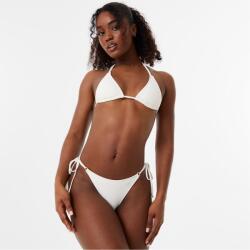 Jack Wills Women's JW Hoop Detail Tie Side Bikini Bottoms - Cream