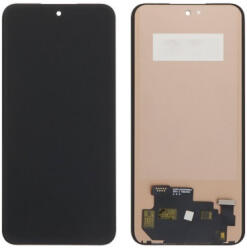 Samsung A556B, A556B/DS Galaxy A55 5G (2024) Előlap keret, lcd kijelző és érintőpanel, fekete, sötétkék, Navy blue (Same Size Oled)