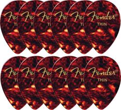 Fender 358 Shape Classic Celluloid 12 Перце за китара (<![CDATA[1980358700]]>)