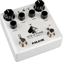 NUX NDO-5 ACE OF TONE Dual Overdrive Gitár effekt - 10% nyitási akció