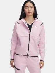 Under Armour Unstoppable Fleece FZ női kapucnis pulóver L rózsaszín
