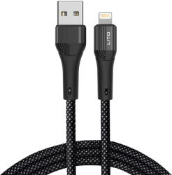 Lito Cablu de Date cu Mufe USB, Lightning 60W, 1m - Lito (LD14) - Black (KF2338098) - pcone