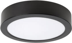 Rábalux 2687 SHAUN beltéri ráépíthető és beépíthető lámpa fekete színben, 1500 lm, 17W teljesítmény, 25000h élettartammal, IP20 védettséggel, 5 év garanciával, 4000K ( Rábalux 2687 ) (2687)