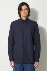 Paul Smith pamut ing férfi, galléros, sötétkék, regular, M1R-800P2-L00050 - sötétkék 16