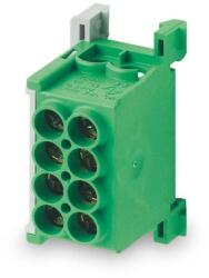 MOREK MAG 25-2 Fővezetéki sorkapocs, zöld, 2x25mm2, 400V (MAG1250G32) (MAG1250G32)