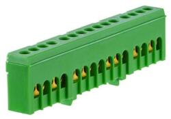 MOREK PEN PE15H Védővezető csatlakozó, zöld, 15x16mm2, IP20 (MAD1015G15) (MAD1015G15)