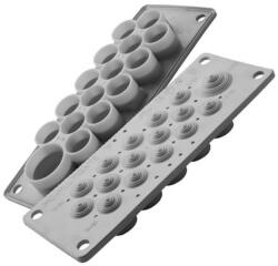 MOREK Kábelbevezető, MC16, IP54, RAL 7035 szürke (MBA1C16L11) (MBA1C16L11)