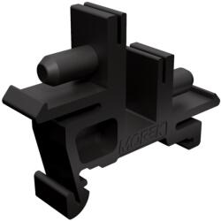 MOREK BB3 Síntartó 6, 5x9, 8x10 és 10x10mm sínekhez (BB111, BB142, BB147 sínhez), dupla, fekete (MAD2003A21) (MAD2003A21)
