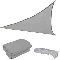 Leziter Rana napvitorla háromszög alakú 4x4x4 m szürke (LZMXR-03-Grey)