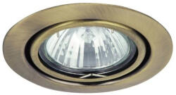 Rábalux 1095 SPOTRELIGHT beltéri ráépíthető és beépíthető lámpa bronz színben, GU5.3 foglalattal, IP20 védettséggel ( Rábalux 1095 ) (1095)