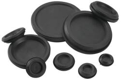 MOREK Kábelbevezető, szimpla, IP54, RAL 9005 fekete, M fi80, 2mm, UL94V-0 (MBB0669B11) (MBB0669B11)