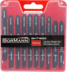 Bormann 13 részes dekopírfűrészlap készlet (BHT1650)