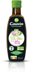 Cauvin bio fokhagymás-petrezselymes olívaolaj 250 ml - delfinbuvar