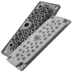 MOREK Kábelbevezető, MC35, IP65, RAL 7035 szürke (MBA1C35L11) (MBA1C35L11)