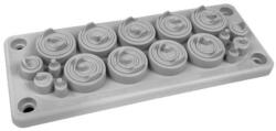 MOREK Kábelbevezető, RMC17, IP55, RAL7035 szürke, V-0 anyag, (beütő tüskék nélkül) (MBA1N17X11) (MBA1N17X11)