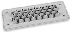 MOREK Kábelbevezető, MH 30 F 27-1, IP65, UL94 V-0, RAL 7035 szürke (beütőtüskék nélkül) (MBA8N30X10) (MBA8N30X10)
