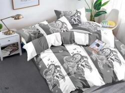  Mikroszálas ágyneműhuzat TIRSO szürke-fehér Ágyneműhuzat mérete: 70 x 90 cm | 140 x 220 cm