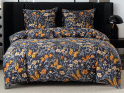  Mikroszálas ágyneműhuzat BUTTERFLY GARDEN kék-szürke Ágyneműhuzat mérete: 2 db 70 x 90 cm | 200 x 220 cm