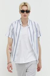 Abercrombie & Fitch ing férfi, legombolt galléros, fehér, regular - fehér XXL