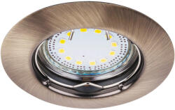 Rábalux 1048 LITE beltéri ráépíthető és beépíthető lámpa bronz színben, 240 lm, 3W teljesítmény, 30000h élettartammal, IP44/ IP40 védettséggel, 5 év garanciával, 3000K ( Rábalux 1048 ) (1048)