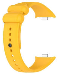 Xiaomi Mi Smart Band 8 Pro / Redmi Watch 4, szilikon pótszíj, állítható, narancssárga