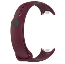  Xiaomi Mi Smart Band 8 / 9, szilikon pótszíj, állítható, lila - tok-shop