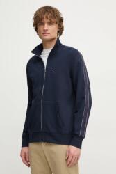 Tommy Hilfiger pamut melegítőfelső sötétkék, férfi, sima, MW0MW37468 - sötétkék L