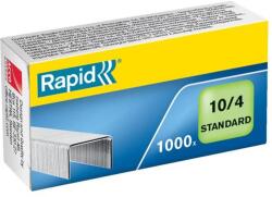 Rapid Tűzőkapocs, No. 10, horganyzott, RAPID "Standard", 1000db/doboz (24862900) - tonerpiac