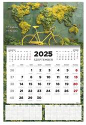 Kalendart 2025/2026 Bicikli 16 havi diák falinaptár (26D7610-000) - tintasziget