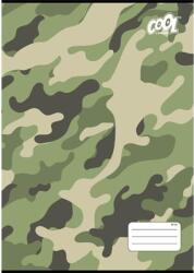 Victoria Füzet, tűzött, A4, kockás, 32 lap, COOL BY VICTORIA "Camouflage", "87-32 (ISVFC101) - tintasziget