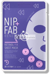 Nip+Fab Nip + Fab Retinol Fix Arcpakolás Kókuszvíz és Edelweiss Virág Kivonattal 24ml
