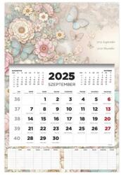 Kalendart 2025/2026 Vintage 16 havi diák falinaptár (26D7640-000) - tintasziget