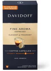 Davidoff Kávékapszula, Nespresso® kompatibilis, 10 db, DAVIDOFF "Fine Aroma (KHK1066)