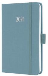 Sigel Naptár, A6, heti, 2026, dombornyomott borító, SIGEL "Jolie", kobalt kék (SIJ6400) - tintasziget