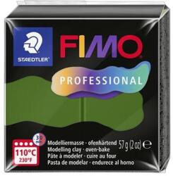 FIMO Gyurma, 57 g, égethető, FIMO "Professional", levélzöld (FM804057) - tintasziget