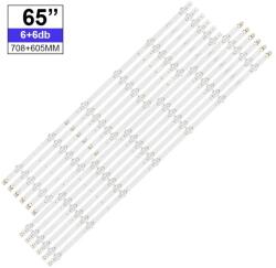 LED-TV636 Háttérvilágítás Sony 65coll LED TV-be, 7+6LED 3V, 12db/csomag (6R+6L)