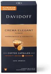 Davidoff Kávékapszula, Nespresso® kompatibilis, 10 db, DAVIDOFF "Crema Elegant Lungo (KHK1067)