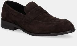 BOSS velúr mokaszin Limber barna, férfi, 50541729 - barna Férfi 43