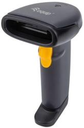 Equip USB 1D Barcode Scanner with Stand Vonalkódolvasó Black (351020)