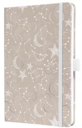 Sigel Naptár, A5, heti, 2026, kemény borító, SIGEL "Jolie", Cosmic Fantasy Beige (SIJ6349) - tintasziget