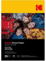 Kodak High Gloss 180g A4 25db Fényes Fotópapír (KO-9891624)