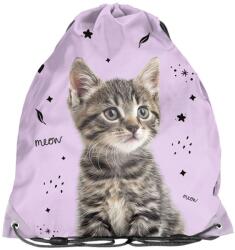 PASO tornazsák, cicás, lila-fekete