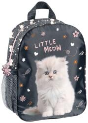 Paso gyerek hátizsák ovis kislányoknak, cicás, viragos