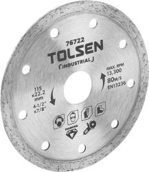 TOLSEN TOOLS Lamă diamantată de 125 mm (76723) Disc de taiere