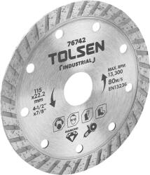 TOLSEN TOOLS Lamă diamantată TURBO de 230 mm (76747) Disc de taiere